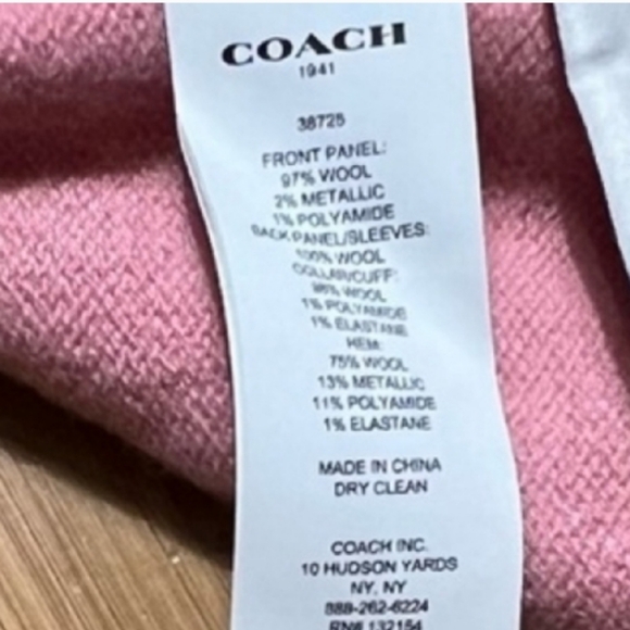 Coach Wizard of Oz "Wicked" Glinda's Wand Sweater - Picture 5 of 5